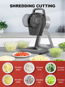 Professional Vegetable <strong>Cutter</strong> for Hotel <strong>Spring</strong> <strong>Onion</strong> Slicer Mini Ginger Shredder Thickness Adjustable 1-3mm - Product Image 4