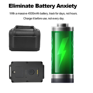 ปลอกคอสุนัขติดตาม GPS กันน้ำขนาดใหญ่ รุ่น DK07 4G สำหรับสุนัขและแมว ระบบติดตาม GPS แบบเรียลไทม์ ป้องกันการสูญหาย - Product Image 5