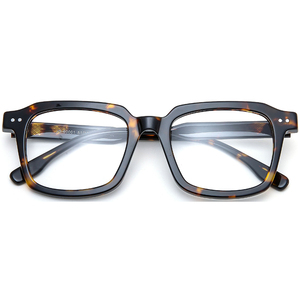 <span class=keywords><strong>Lunettes</strong></span> <span class=keywords><strong>de</strong></span> <span class=keywords><strong>vue</strong></span> à monture en acétate résistantes aux rayures, monture optique polyvalente pour les affaires - Product Image 1