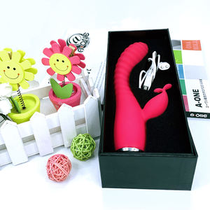 Mini Vibratore Doppio a 10 Velocità Ricaricabile USB Impermeabile Massaggiatore Punto G Vibratore <span class=keywords><strong>Rabbit</strong></span> Giocattoli Sessuali per Adulti Vendita all'Ingrosso - Product Image 1