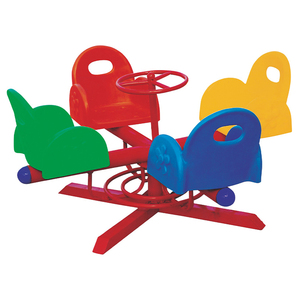 Prix d'usine Plastique Métal Enfants Petit Merry Go Round Backyard Aire de jeux pour enfants Carrousel - Product Image 1