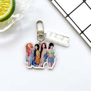 พวงกุญแจอะคริลิคสองด้านลายอัลบั้ม KPOP <span class=keywords><strong>ITZY</strong></span> Algorhythm สไตล์เกาหลี ของที่ระลึกสำหรับแฟนคลับ  รูปภาพ Lia RYUJIN CHAERYEONG - Product Image 3