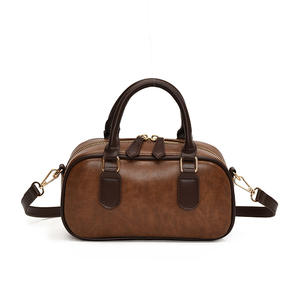Bolso <span class=keywords><strong>Mirad</strong></span> de gama alta, nueva tendencia, bolso de hombro de cuero PU versátil Retro, bolso cruzado de viaje para mujer - Product Image 5