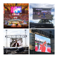 Extérieur Intérieur Étanche Haute Luminosité Affichage Mural Pliage Écran LED P1 P2 P3 P4 Carte Vidéo Location Scène Mobile Acheter Prix