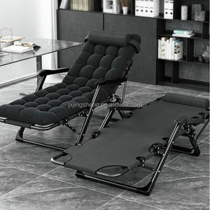 Suministros al aire libre Hospital Escort Silla reclinable plegable portátil para acampar con ajustable - Product Image 3