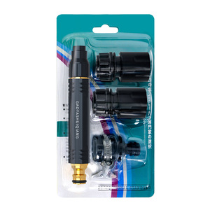 Ensemble de pistolets à eau de jardin GaoYashuqiang, buse de pulvérisation haute pression pour lavage de voiture et nettoyage extérieur, plastique 167mm - Product Image 3
