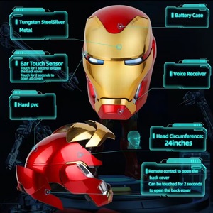 Casque intelligent portable Jarvis <span class=keywords><strong>1</strong></span>:<span class=keywords><strong>1</strong></span> Série Premium MK50. Commande vocale intelligente. Triple technologie. Peut émettre de la lumière. - Product Image 5