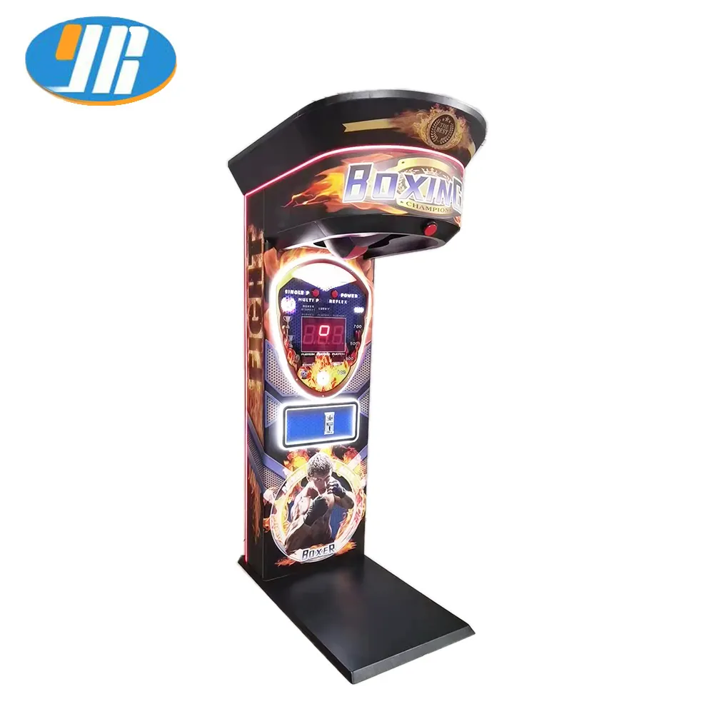Münz betriebenes Spiel Street Amusement Park Elektronische Hammer Box maschine Arcade Boxing Punch Machine Mainboard Kit Zum Verkauf