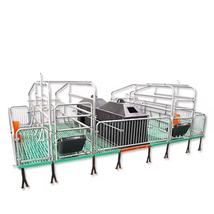 Nuova Gabbia di Gestazione per Scrofe Rinforzata, Sicura per Suinetti, Anti-Collisione, Facile da Pulire, Zincata |   Attrezzature Durevoli per Allevamenti Suinicoli - Product Image 4