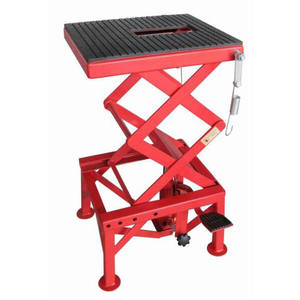 ओसेट गैरेज उपकरण 1000lbs वायु हाइड्रोलिक मोटरसाइकिल जैक टेबल प्लेटफॉर्म न्यूमेटिक मोटरसाइकिल लिफ्ट - Product Image 4