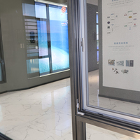 Ventanas Abatibles de Doble Acristalamiento de Aleación de Aluminio Hechas a Medida con Diseño de Rotura Térmica, Certificadas por Energy Star, para Villas y Baños