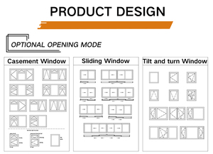 La <span class=keywords><strong>finestra</strong></span> di alluminio della scala completa fabbricata nella <span class=keywords><strong>finestra</strong></span> e nella porta di alluminio del Vietnam è disponibile a costo economico - Product Image 3