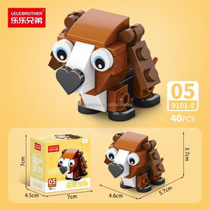 Compatibile <span class=keywords><strong>con</strong></span> <span class=keywords><strong>LEGO</strong></span> 9101 Animali Domestici Cani Gatti Mondo Animale Set di <span class=keywords><strong>Costruzioni</strong></span> a Particelle Modello Giocattolo per Bambini Confezione Regalo - Product Image 2