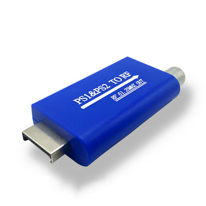 PS1 & PS2 để RF chuyển đổi với màu sắc hiển thị <span class=keywords><strong>USB</strong></span> & HD Đầu ra chơi game PC phụ kiện với Bộ chuyển đổi - Product Image 1
