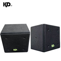 Speaker Mini Sumber Titik Koaksial 5X 5 Inci dengan Diafragma Paduan Titanium Output 85W Konektivitas XLR