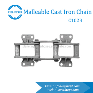 Transmission System Parts 60mm Pitch 40Cr Cast Iron CC600 <b>Conveyor</b> <b>Roller</b> Sprocket Chain Drop Forged Forging Casting Chain - Product Image 2