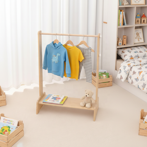 Kindermeubilair Multifunctioneel 4-in-1 houten tekenbord voor peuters, dubbelzijdig wit bord en schoolbord - Product Image 2