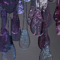 Projet d'éclairage FLUO: Beauté des fleurs-Design de lustre d'hôtel moderne