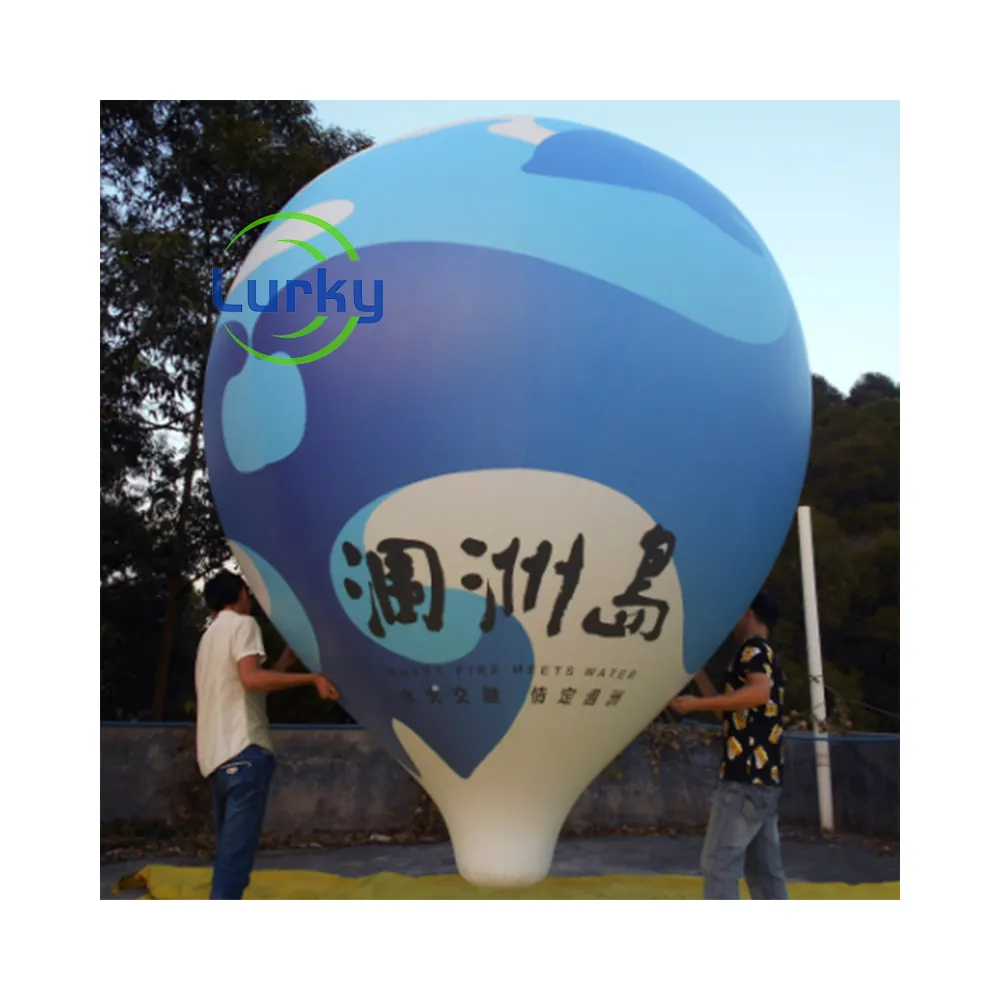 Bola de tierra personalizada inflable de grado comercial en actividades publicitarias material de PVC de alta calidad