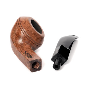 Xiaoxiong Nhà Máy Trực Tiếp Tùy Chỉnh Bulldog Thuốc Lá Ống Lê Gỗ 3Mm Lọc Acrylic Gốc Di Động Ống Hút Cá Nhân - Product Image 4