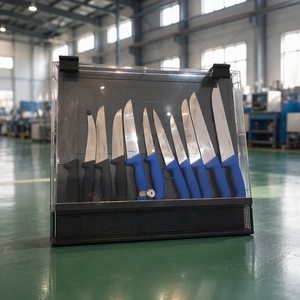 Cuchillos de Carnicero Profesionales para Mataderos, Cuchillo de Deshuesar y Recortar con Hoja de Acero Inoxidable para Plantas de Procesamiento de Carne - Product Image 6