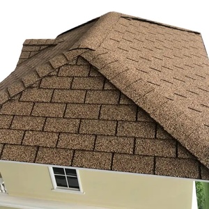 Nhà máy trực tiếp hình chữ nhật mái cảm thấy lợp gạch <span class=keywords><strong>3</strong></span> <span class=keywords><strong>Tab</strong></span> nhựa đường lợp bệnh zona cho đổ log cabin - Product Image 2