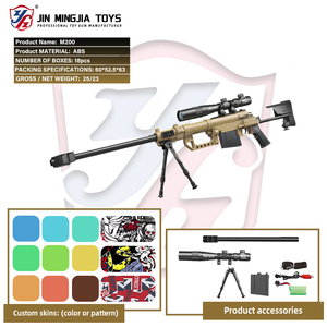 Vendita calda Barrett M200 Splat Blaster pistole <span class=keywords><strong>giocattolo</strong></span> manuale/automatico modello da <span class=keywords><strong>cecchino</strong></span> per bambini gioco educativo e regalo in plastica - Product Image 4