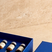 Boîte rigide carrée personnalisée bleu roi avec couvercle pour flacons de peptides Soins personnels