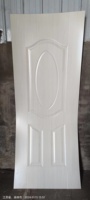 915*2150 blanc apprêt moule portes panneau MDF peau intérieur chambre pour maisons