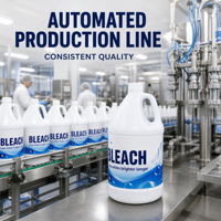 Produits chimiques de blanchiment 4L, articles ménagers, fabricant chinois, service OEM, détergent liquide multi-usages