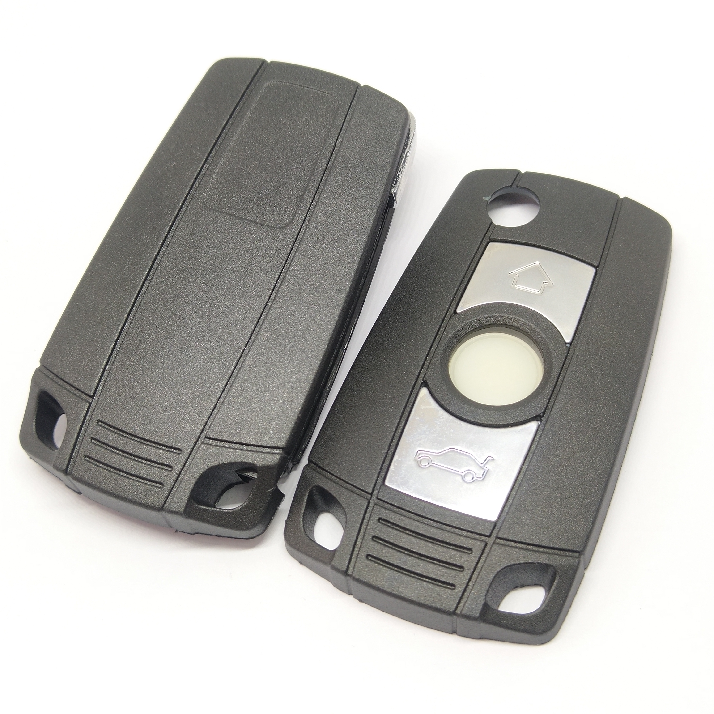 Guscio Chiave Telecomando 2 Tasti Con Lama HU58 Batteria In Custodia Senza Transponder Per Bmw Serie 1 3 5 7 X1 X3 X5 Z3 Z4 M3 M5 E38 E39 E46 E53 E83 - Foto 3