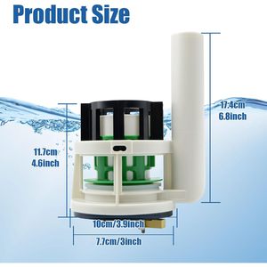 Pièce de rechange pour valve de chasse d'eau de toilettes de 3 pouces, compatible avec les toilettes monobloc de la série TOTO THU Tower - Product Image 3