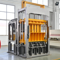 Machine de moulage de blocs creux en béton entièrement automatique QT5-15, système hydraulique PLC, utilisation facile, ligne de production de briques