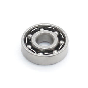 Roulements à billes à gorge profonde en acier inoxydable miniature en gros, roulement de moteur à grande vitesse ouvert S93, 3*9*2.5mm, précision P5, 2RS C3 - Product Image 3