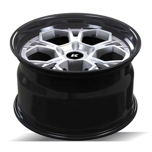 Jante en aluminium coulé légère Kipardo 19x8J ET50mm 19x11J ET39mm finition brute à rayons pour projet de <span class=keywords><strong>peinture</strong></span> et de tuning personnalisé - Product Image 2