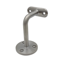 Inoxstar 316 Support de rampe d'escalier moderne en acier inoxydable sur mesure pour balustrade en verre de villa