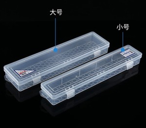 New Plastic PP Foldable <strong>Rectangle</strong> Brush Painting Pencils Storage Box Watercolor Pen Container Drawing Tools <strong>Bin</strong> - Product Image 2