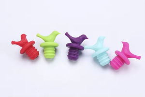 Tapón de Silicona para Botellas de Vino con Logotipo Personalizado, Tapón de Plástico al Vacío para Champán, Grado Alimenticio - Product Image 3