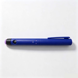 Reusable <b>Pen</b> Injector Plastic Cap Durable Glass Tube Packaging Tool Pharma Cosmetic Use <b>Refillable</b> Injection <b>Pen</b> - Product Image 2