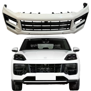 Kit de carrosserie de pare-chocs avant original pour <span class=keywords><strong>Porsche</strong></span> <span class=keywords><strong>Cayenne</strong></span> 9Y0.2 <span class=keywords><strong>Turbo</strong></span> S GT Gts White Bumper Grille Surround 2024-2025 - Product Image 1