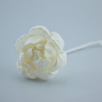 Bunga Kertas Sola Aroma Peony Buatan Tangan Ukuran 4.5cm 5cm 6cm