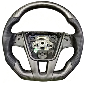Volant en cuir suédé en fibre de carbone pour <span class=keywords><strong>Volvo</strong></span> <span class=keywords><strong>Cx60</strong></span> XC40 XC60 - Product Image 1