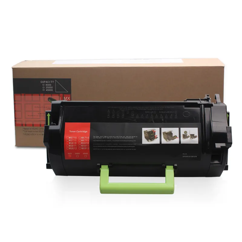 Compatible Lexmark 52D5H00 toner cartridge for Lexmark MS810 MS811 MS812 MX710 MX711 MX810 laser toner cartridge printer
