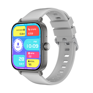 ساعة ذكية عصرية جديدة Reloj Inteligente بشاشة 1.83 بوصة، مقاومة للماء ومتوافقة مع نظامي Android وIOS، ساعة رياضية لتتبع اللياقة البدنية ومعدل ضربات القلب والنوم للرجال والنساء - Product Image 2