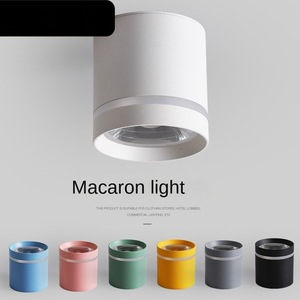 10W 15W 20W y 25W Iluminación interior SMD Led Downlight Cuerpo de aluminio Montado en superficie en blanco y negro - Product Image 5