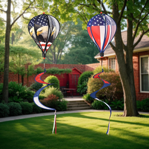 Groothandel VS Onafhankelijkheidsdag Adelaar Vlag PVC Waterdichte Heteluchtballon Pinwheel Windmolen <span class=keywords><strong>Spinner</strong></span> Tuinversieringen - Product Image 4