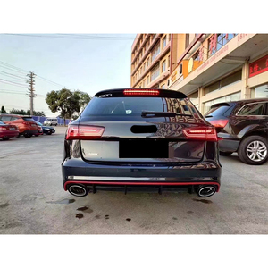 Voiture 2016 -2018 A6 S6 Diffuseur de pare-chocs arrière <span class=keywords><strong>S</strong></span> Line <span class=keywords><strong>RS6</strong></span> Style Look Diffuseur arrière Lip Splitter pour Audi A6 S6 C7.5 2016 2017 2018 - Product Image 4