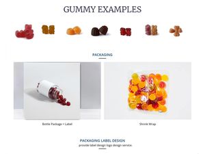 Caramelle Gommose alla Creatina per Adulti OEM/ODM, Gusto Frutti di Bosco, Vitamine per Aumento Muscolare - Product Image 4