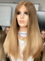 Perruque en cheveux humains casher SHY, cheveux Remy, dentelle frontale, densité naturelle, OEM ODM