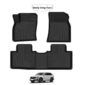 Tapis de voiture de luxe pour Geely Xingyue revêtement de protection auto accessoires intérieurs imperméables 3D tapis de voiture sur mesure